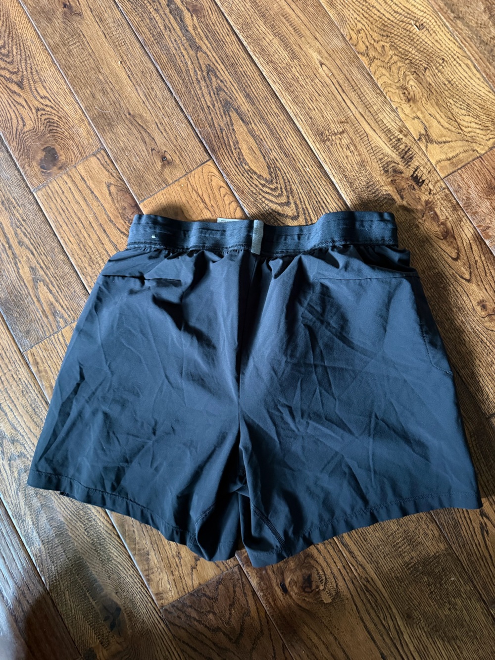 Nike Men’s Black Athletic Running Shorts with Swoosh Size L - Picture 5 of 5